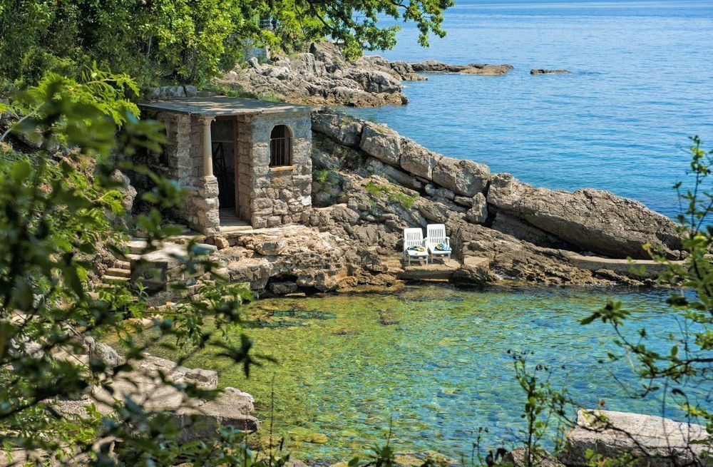 Hotel Villa Astra Lovran Exterior photo